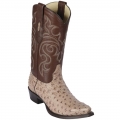 New Arrivals Los Altos Men's Mens Boots Ostrich Skin Moka | Moka