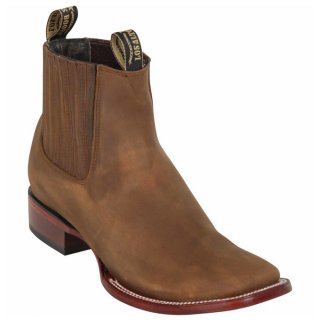 New Arrivals Los Altos Men's Tan Short Cowboy Boots | Tan