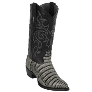 New Arrivals Los Altos Men's Mens Belly Caiman Cowboy Boots J-Toe | Porto Grey