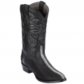 New Arrivals Los Altos Men's Row-Stone Stingray Boots | Black