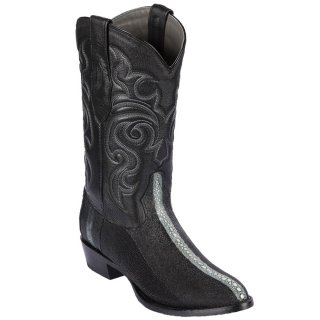 New Arrivals Los Altos Men's Row-Stone Stingray Boots | Black