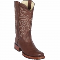 New Arrivals Los Altos Men's Brown Square Toe Cowboy Boots | Brown