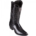 New Arrivals Los Altos Men's Round Toe Cowboy Boots | Black