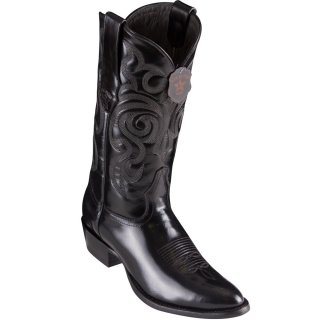 New Arrivals Los Altos Men's Round Toe Cowboy Boots | Black