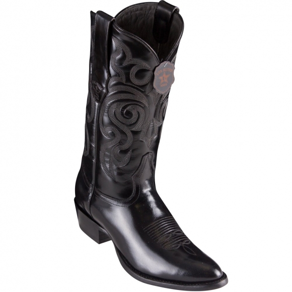 New Arrivals Los Altos Men's Round Toe Cowboy Boots | Black