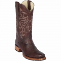 New Arrivals Los Altos Men's Walnut Brown Square Toe Cowboy Boots | Brown
