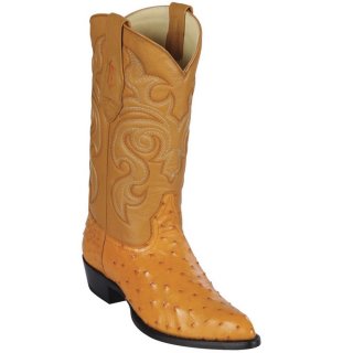 New Arrivals Los Altos Men's Buttercup Ostrich Cowboy Boots | Buttercup