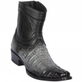 New Arrivals Los Altos Men's Ankle Caiman Tail Boots | Grey