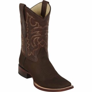 New Arrivals Los Altos Men's Brown Cowboy Boots Square Toe | Camel Brown
