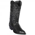 New Arrivals Los Altos Men's Black Snakeskin Boots | Black