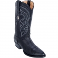 New Arrivals Los Altos Men's Bull Shoulder Boots R-Toe | Black
