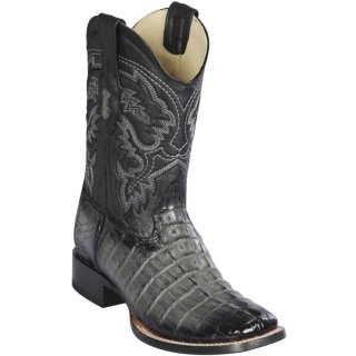 New Arrivals Los Altos Men's Grey Caiman Boots | Grey