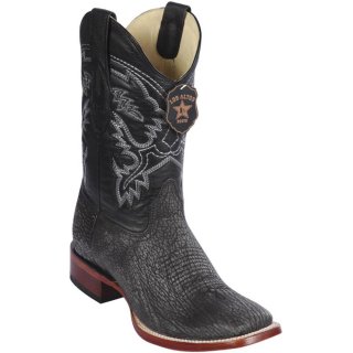 New Arrivals Los Altos Men's Sharkskin Boots | Black