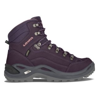 Lowa Women's Renegade GTX Mid Ws-Prune/Rose | Free Shipping