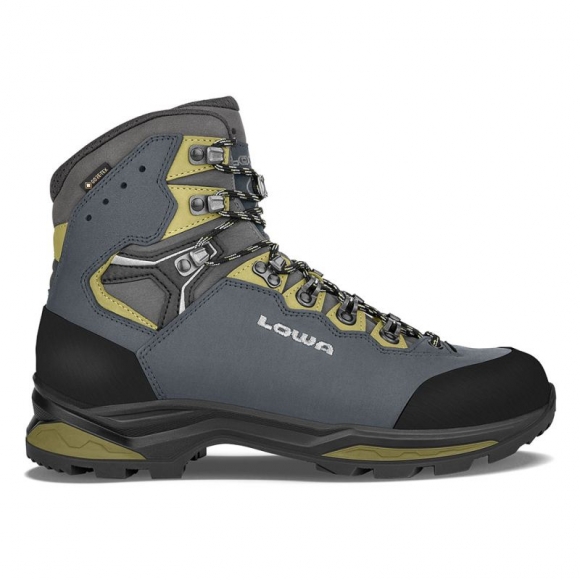Lowa Men's Camino Evo GTX-Steel Blue/Kiwi | Free Shipping