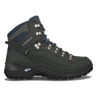 Lowa Men's Renegade GTX Mid-Dark Grey | Free Shipping