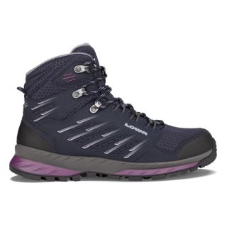 Lowa Women's Trek Evo GTX Mid Ws-Navy/Berry | Free Shipping