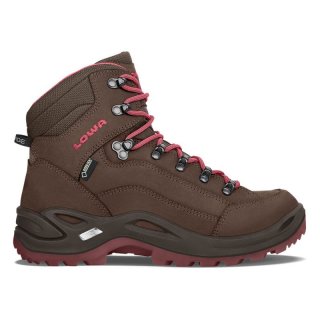 Lowa Women's Renegade GTX Mid Ws-Espresso/Berry | Free Shipping