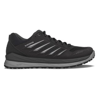Lowa Men's Axos GTX Lo-Black/Grey | Free Shipping