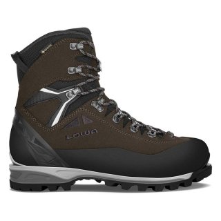 Lowa Men's Alpine Expert II GTX (for Mountain Hunting)-Dark Brown/Black | Free Shipping