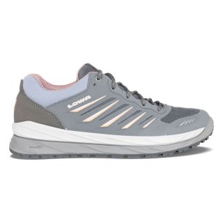 Lowa Women's Axos GTX Lo Ws-Grey/Melon | Free Shipping