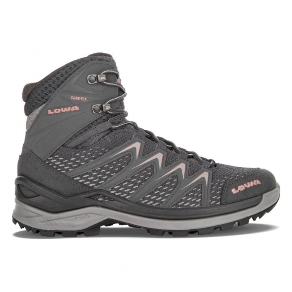 Lowa Women's Innox Pro GTX Mid Ws-Anthracite/Rose | Free Shipping