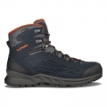 Lowa Men's LOWA Explorer II GTX Mid-Navy/Orange | Free Shipping