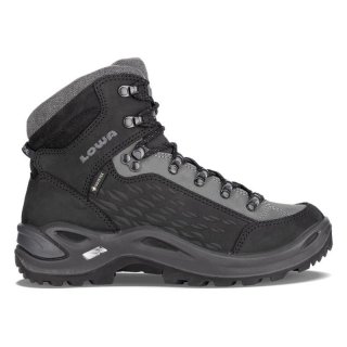 Lowa Women's Renegade Warm GTX Mid Ws-Black/Grey | Free Shipping