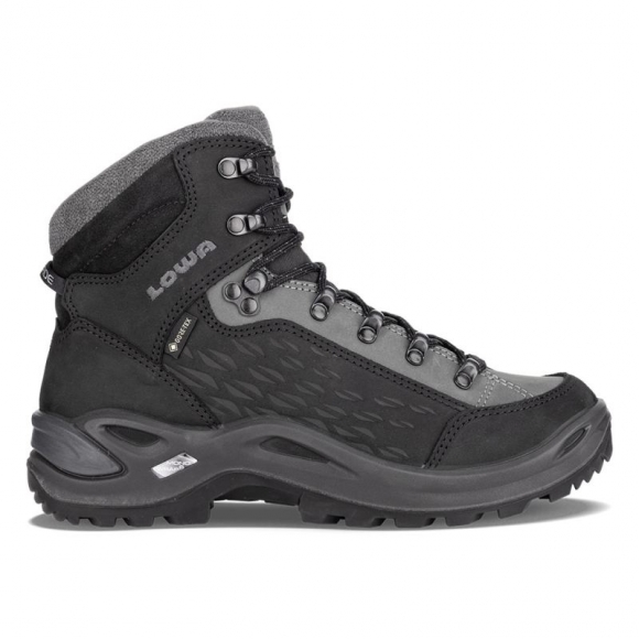 Lowa Women's Renegade Warm GTX Mid Ws-Black/Grey | Free Shipping