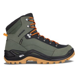 Lowa Men's Renegade GTX Mid-Forest/Orange | Free Shipping