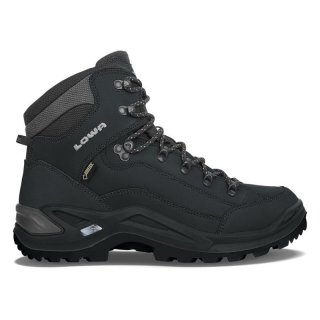 Lowa Men's Renegade GTX Mid-Deep Black | Free Shipping