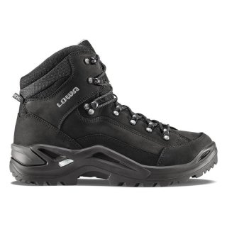 Lowa Men's Renegade LL Mid-Black | Free Shipping