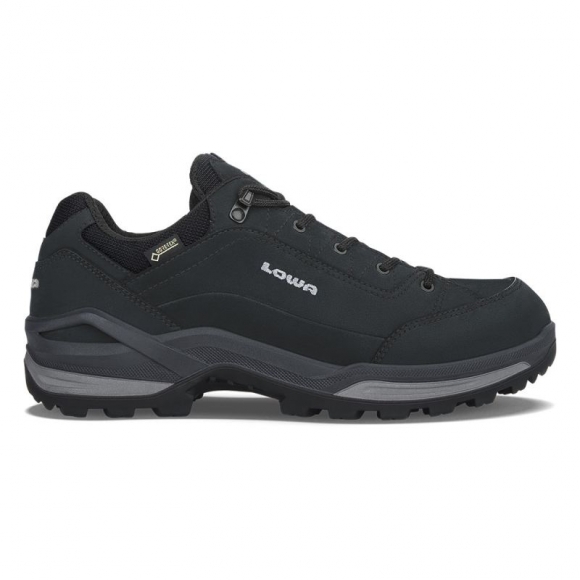 Lowa Men's Renegade GTX Lo-Black/Graphite | Free Shipping