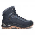 Lowa Women's Renegade Warm GTX Mid Ws-Navy/Ice Blue | Free Shipping