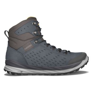 Lowa Men's Malta GTX Mid-Steel Blue | Free Shipping