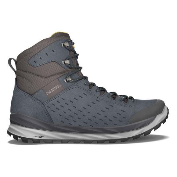 Lowa Men's Malta GTX Mid-Steel Blue | Free Shipping