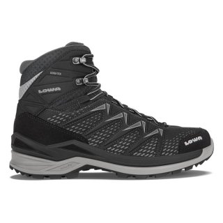 Lowa Men's Innox Pro GTX Mid-Black/Gray | Free Shipping