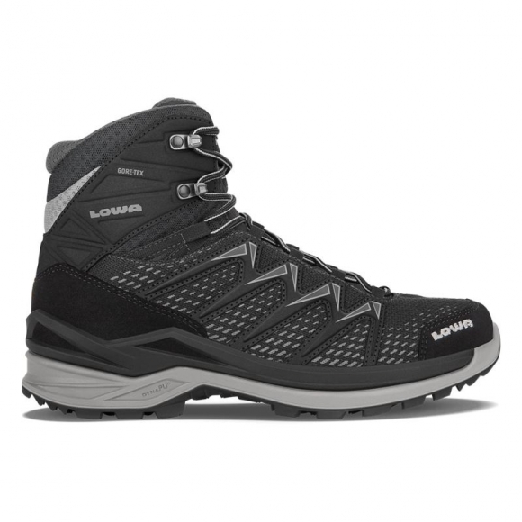 Lowa Men's Innox Pro GTX Mid-Black/Gray | Free Shipping