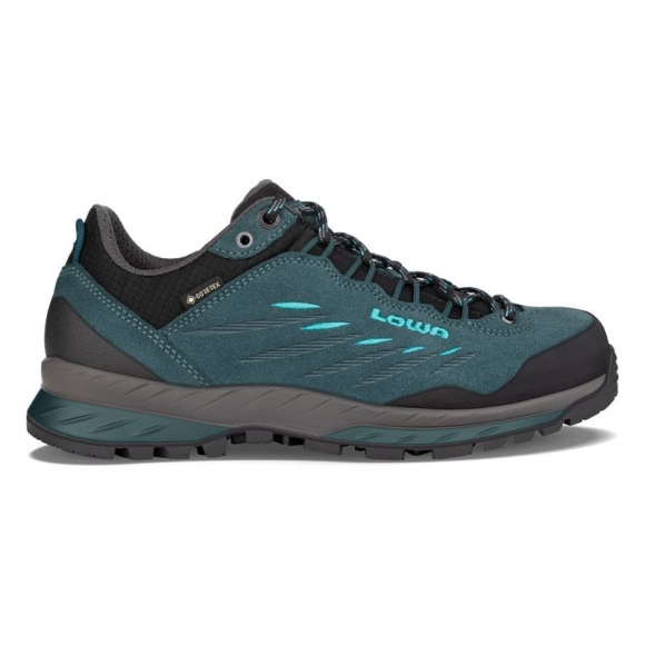 Lowa Women's Delago GTX Lo Ws-Petrol/Aquamarine | Free Shipping