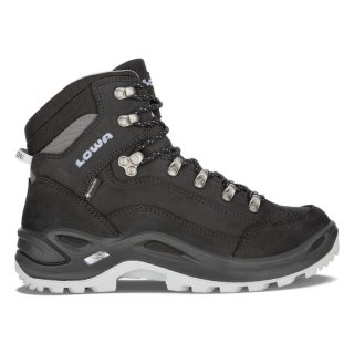 Lowa Women's Renegade GTX Mid Ws-Black/Ice Blue | Free Shipping