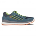 Lowa Men's Axos GTX Lo-Steel Blue/Lime | Free Shipping