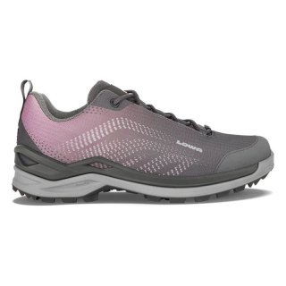 Lowa Women's Zirrox GTX Lo Ws-Anthracite/Brown Rose | Free Shipping