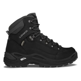 Lowa Women's Renegade GTX Mid Ws-Deep Black | Free Shipping