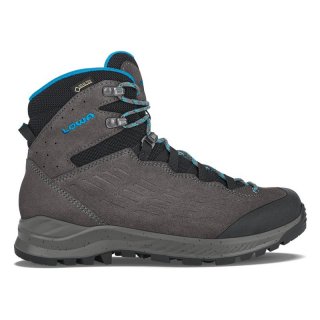Lowa Women's LOWA Explorer GTX Mid Ws-Anthracite/Turquoise | Free Shipping