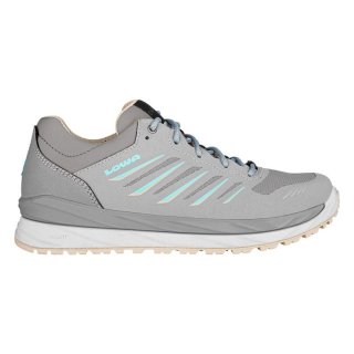 Lowa Women's Axos GTX Lo Ws-Light Grey/Aquamarine | Free Shipping