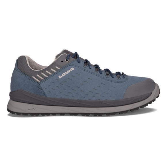 Lowa Men's Malta GTX Lo-Blue/Grey | Free Shipping