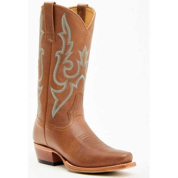 MACIE BEAN NEW ARRIVALS WOMEN'S NICE LADY PERFORMANCE WESTERN BOOTS - SQUARE TOE - BROWN