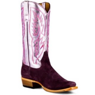 MACIE BEAN NEW ARRIVALS WOMEN'S COSMIC COWGIRL WESTERN BOOTS - SNIP TOE - VIOLET