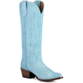 MACIE BEAN NEW ARRIVALS WOMEN'S GOT HER BLUES WESTERN BOOTS - POINTED BOOTS - BLUE
