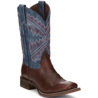 NEW ARRIVALS NOCONA WOMEN'S HERO NAIDA BLUE SQUARE TOE WESTERN BOOTS NL5417-Blue NEW ARRIVALS NOCONA WOMEN'S HERO NAIDA BLUE SQUARE TOE WESTERN BOOTS NL5417-Blue
